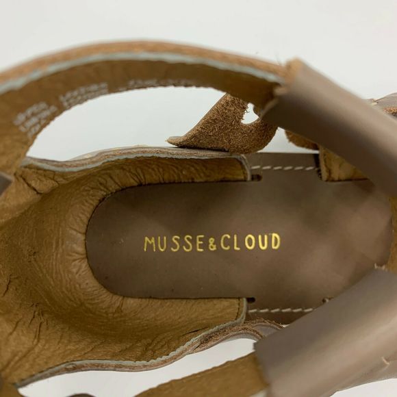 Musse & Cloud Gladiator Sandals Leather Size 9 - Picture 9 of 10